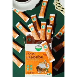 น้ำตาลหล่อฮังก๊วย organic ซูการ์เดอมั้งค์ แบบพกพา (ขนาด 90กรัม) ซองละ 3 กรัม เป็นสารสกัดจากธรรมชาติ