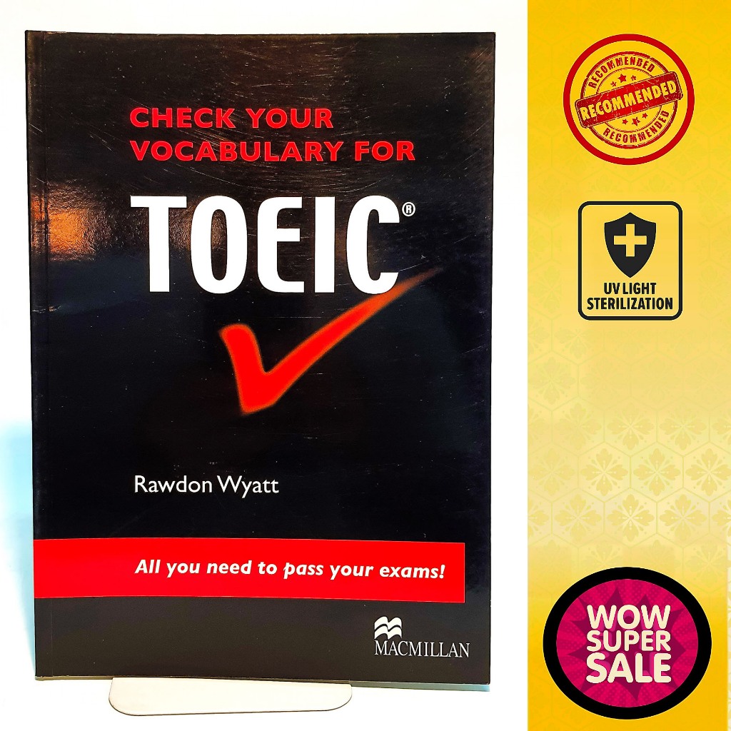 หนังสือทดสอบคำศัพท์ TOEIC Check Your Vocabulary for TOEIC