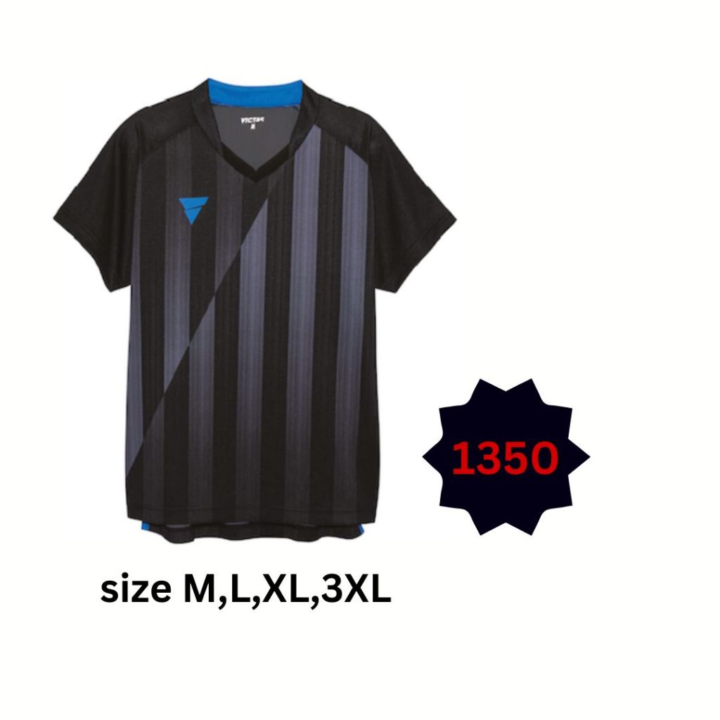 เสื้อปิงปอง Victas ของใหม่ของแท้ 100% มีป้าย JTTA VICTAS TABLE TENNIS V-SHIRT 211