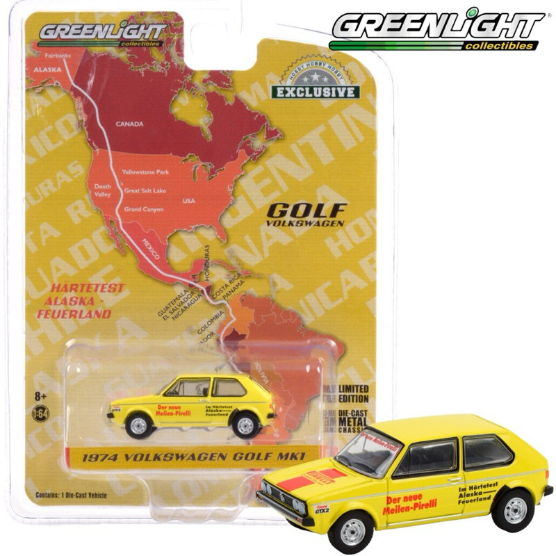 Greenlight | 1974 Volkswagen Golf Mk1 สเกล 1:64 (30239)