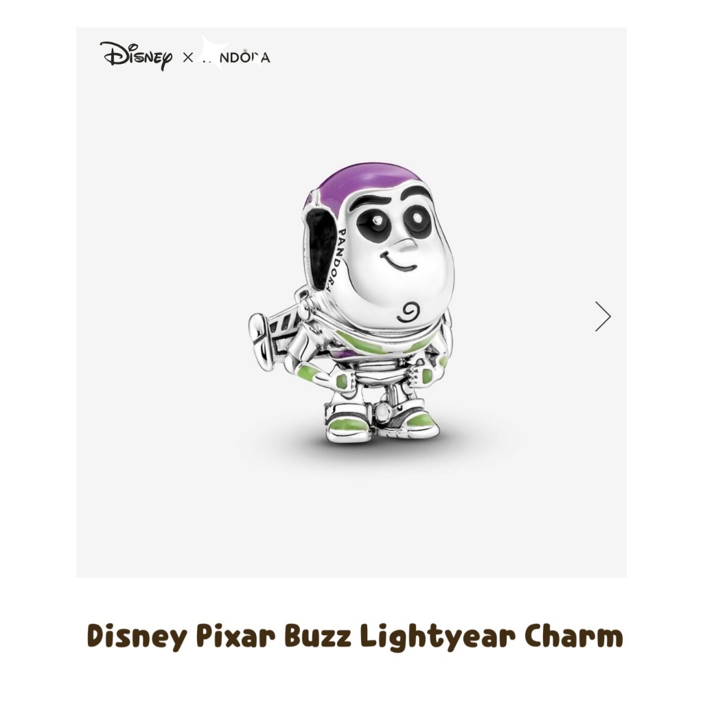 &lt;พร้อมส่ง ของแท้ 100%&gt; NEW❗️ Disney Buzz Lightyear Charm