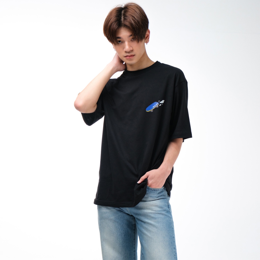 era-won เสื้อยืด oversize collection “Toy-art" สี Black