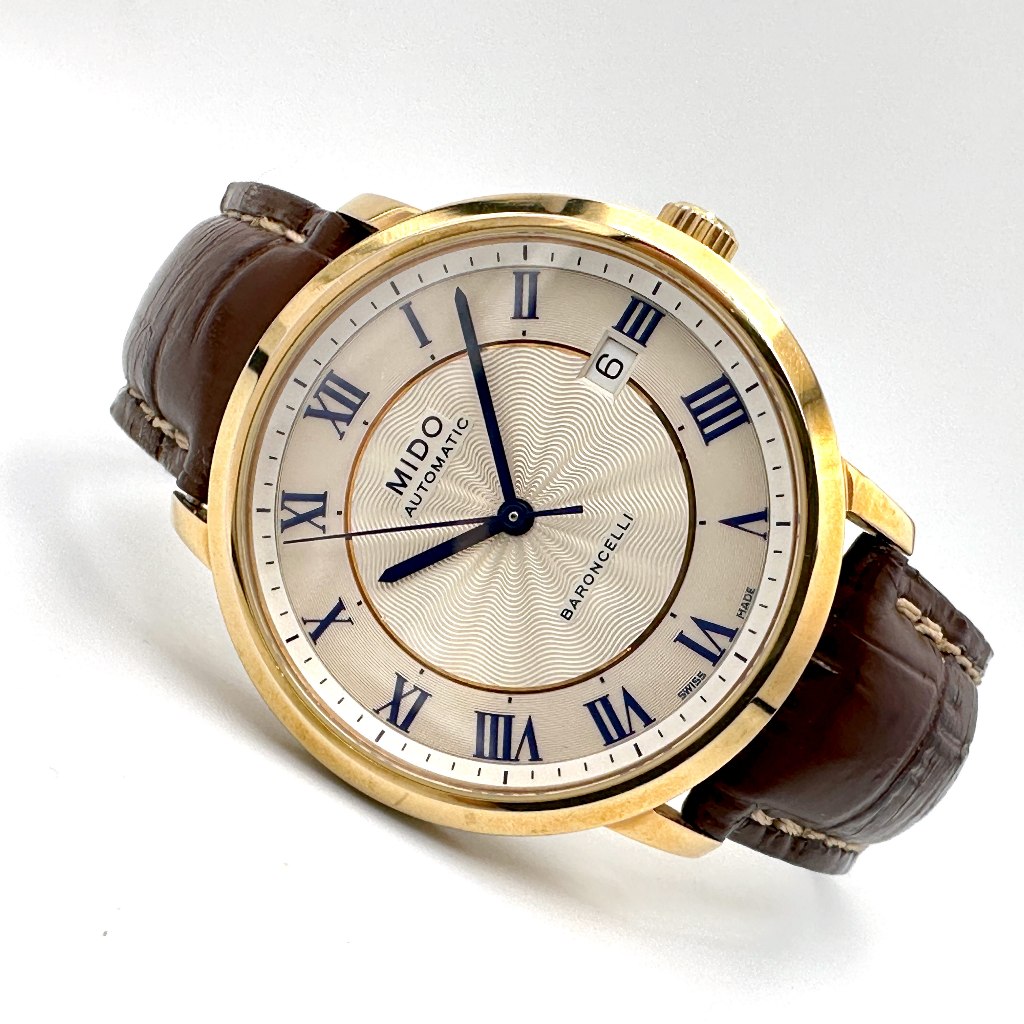 นาฬิกามือสอง MIDO Baroncelli M3895 Automatic Date ขนาดตัวเรือน 37 mm. (Pre-owned)