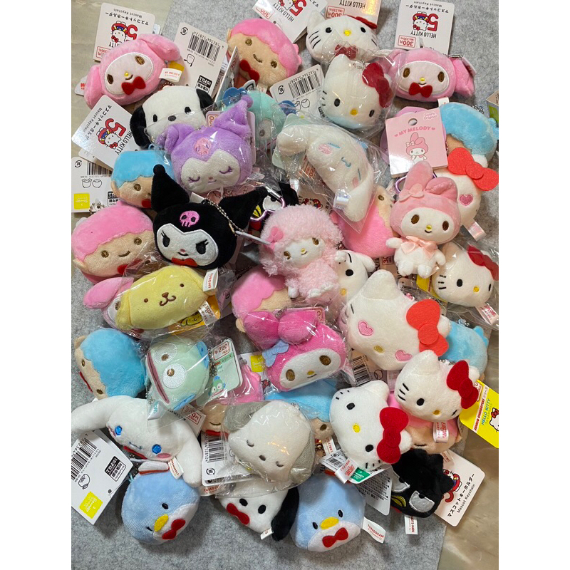 พวงกุญแจ Sanrio Mini รุ่น50ปีแท้