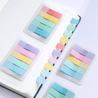 P147 กระดาษ 100 แผ่น สี กระดาษโน้ต สติกเกอร์ Sticky note ที่คั่นหนังสือ กระดาษโน้ต โน๊ตกาว post SP