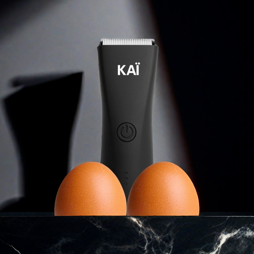 KAI Trimmer เครื่องเล็มขนน้องชาย แบตตาเลี่ยนน้องชาย โกนขน เล็มขน ปลอดภัย ไม่บาด ประกัน