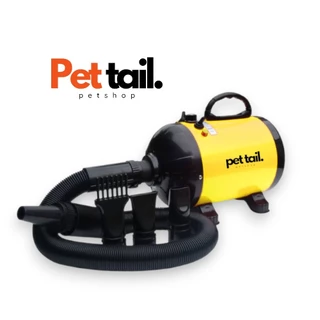 💨ไดร์เป่าขนสัตว์เลี้ยง ไดร์ไล่น้ำ 2800W รุ่น PetPro AirMax สำหรับหมาแมวขนยาว เป่าแห้งเร็ว เสียงเบา | Pettail ร้านค้าไทย