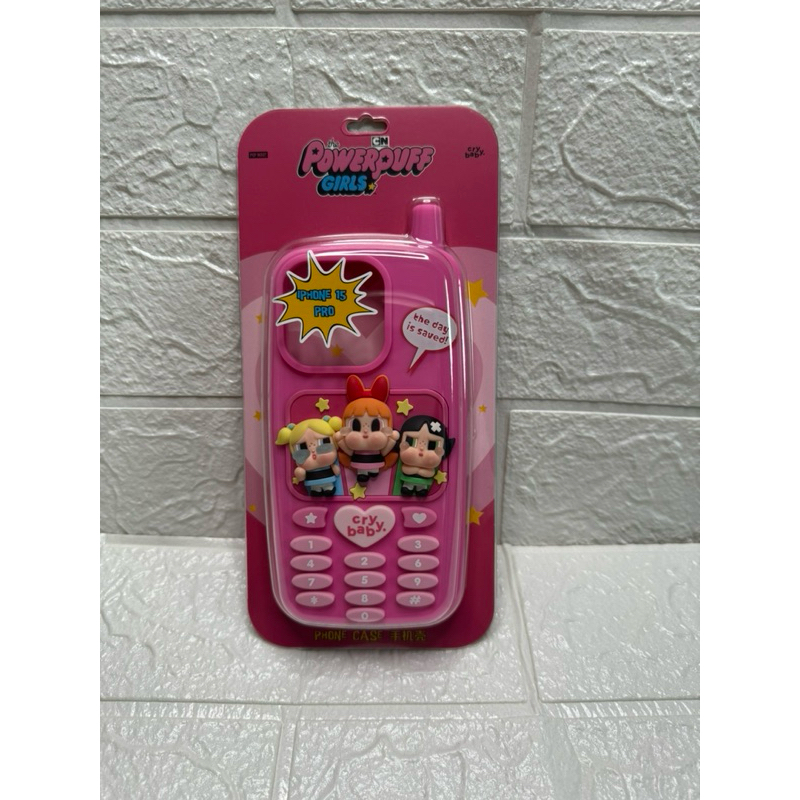 [พร้อมส่ง] เคสไอโฟนPowerpuff ของแท้จากช้อป popmart 100%
