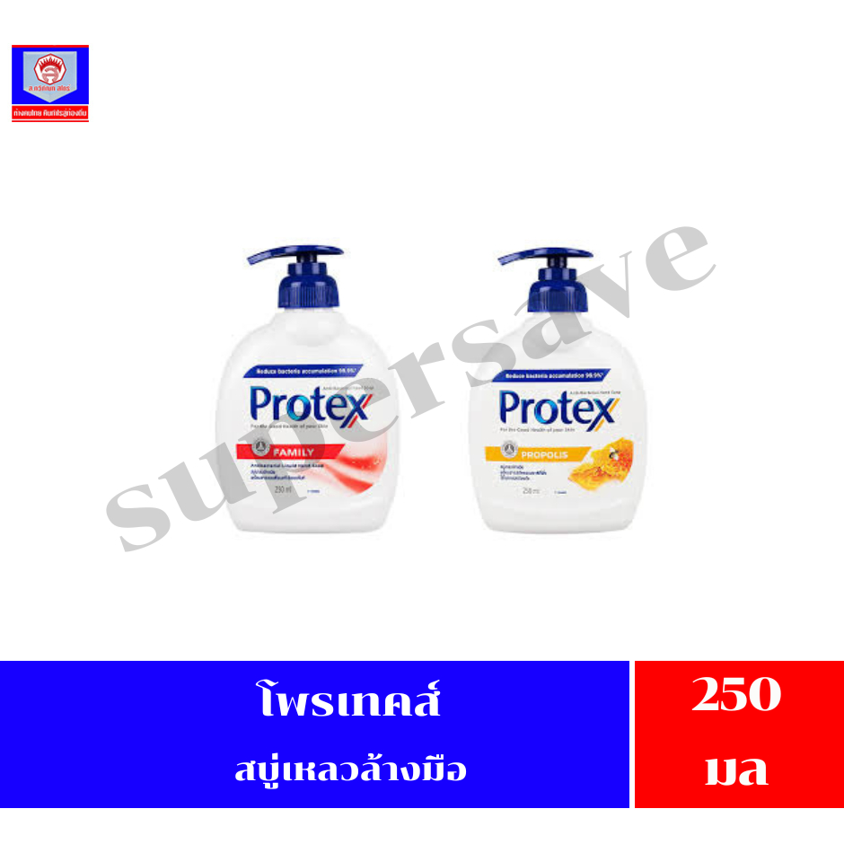 โพรเทคส์ สบู่เหลวล้างมือ  ขนาด 250 มล**1แถม1**