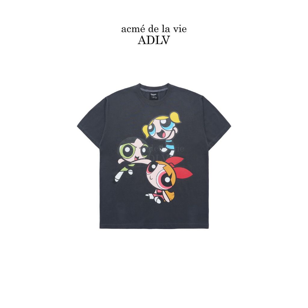 [acmé de la vie] The Powerpuff Girls x acmedelavie big printing artwork t-shirts