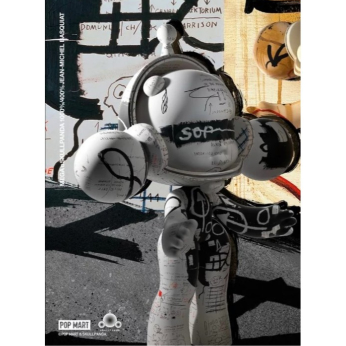 SKULLPANDA 400% JEAN BASQUIAT