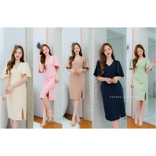 ⚡️สั่งทางLive&vdoลด100🔥DR091-2 Elegant Minimal Dress เดรสออก…