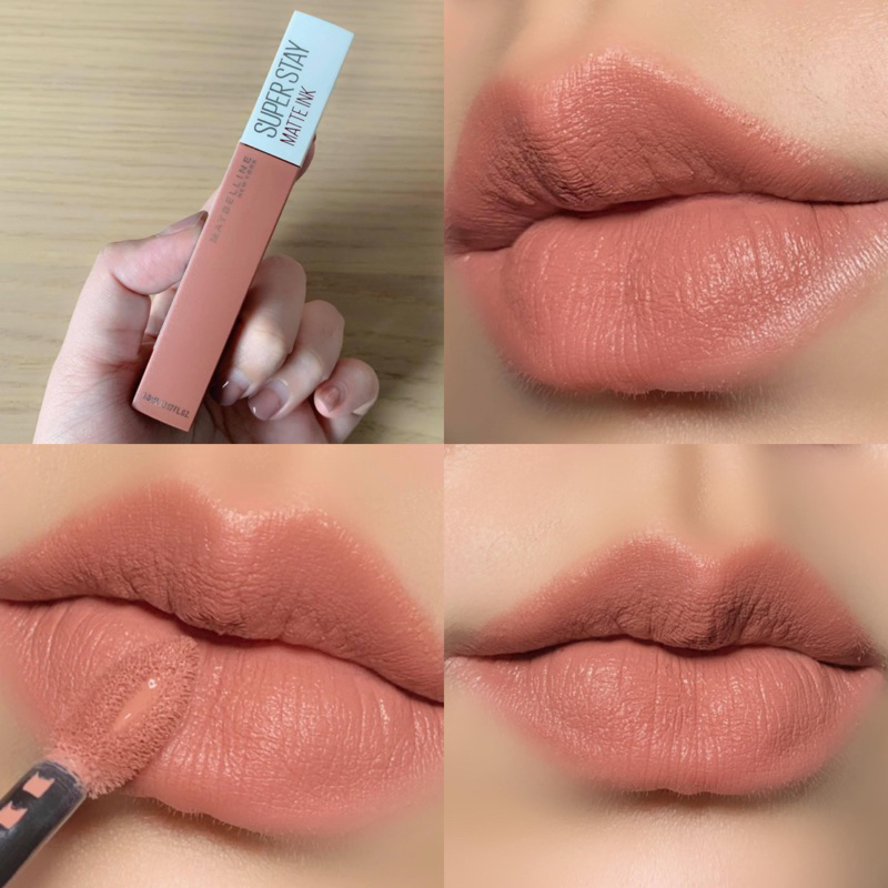 Maybeline รุ่นดัง สีสวยมาก  สวยแบบแพงๆ แล้วความทนคือ 10/10 เมเบอลีนรุ่นนี้เป็นลิปแมทท์ที่ทนที่สุดที่