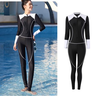 jqk ชุดว่ายน้ำ เสื้อแขนยาวกางเกงขายาว ( มีสีขาว/เทา) รุ่น 03…