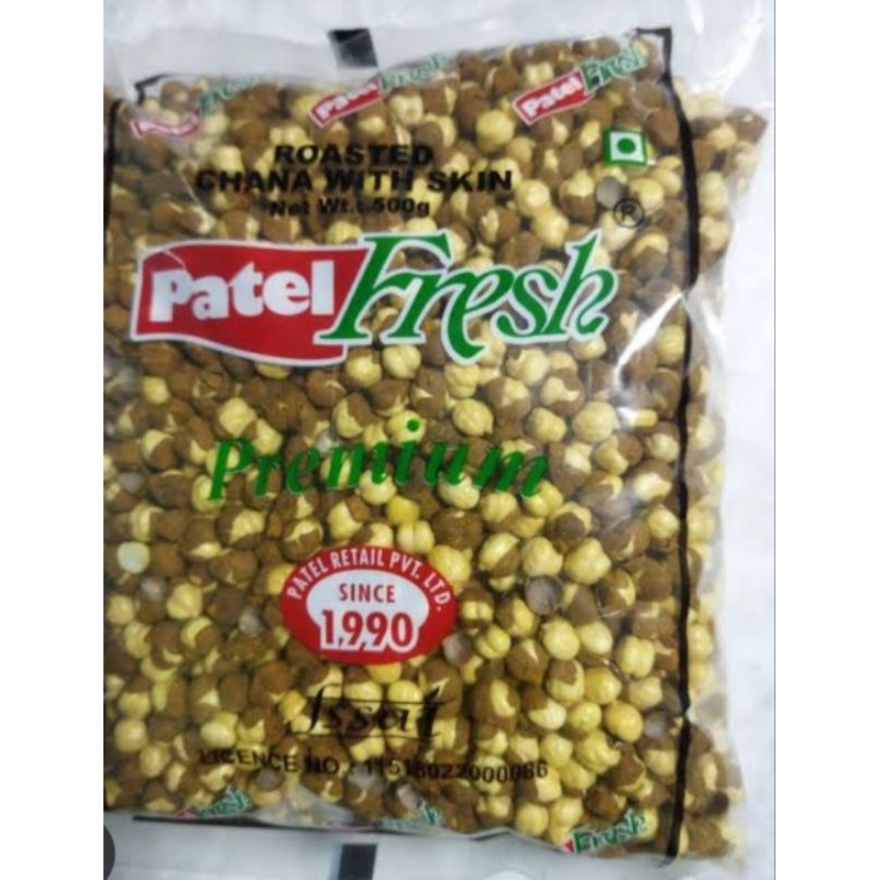 Patel Roasted Channa With Skin 500g
