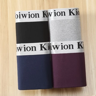 กางเกงในชาย Coiwion Kioan 1กล่อง 4 ตัว(พร้อมกล่อง)กางเกงในบ๊อกเซอร์ กางเกงในผู้ชายเนื้อผ้านิ่มใส่สะบาย 777