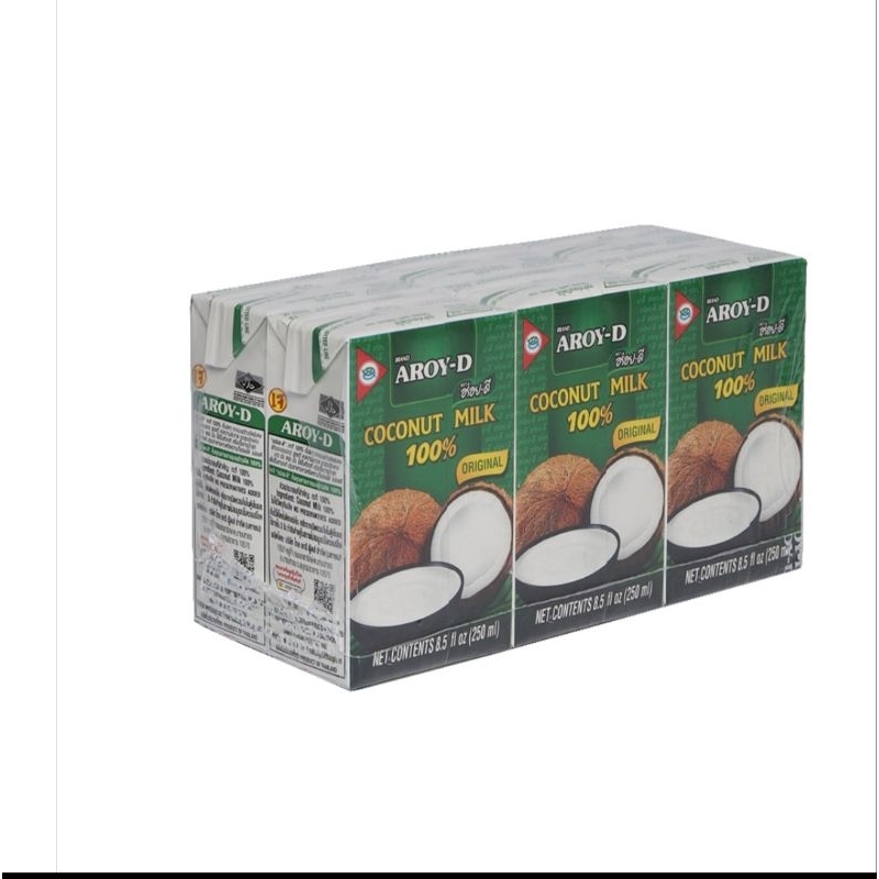 ยกแพ็ค กะทิอร่อยดี250มล. สินค้าใหม่