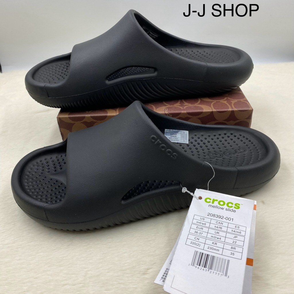 รองเท้าแตะ Crocs รองเท้าแบบสวมสำหรับผู้หญิงและผู้ชาย รุ่น Crocs mellow slide สินค้าสวยคุณภาพดีน้ำหนักเบานิ่มมากๆใส่สบาย