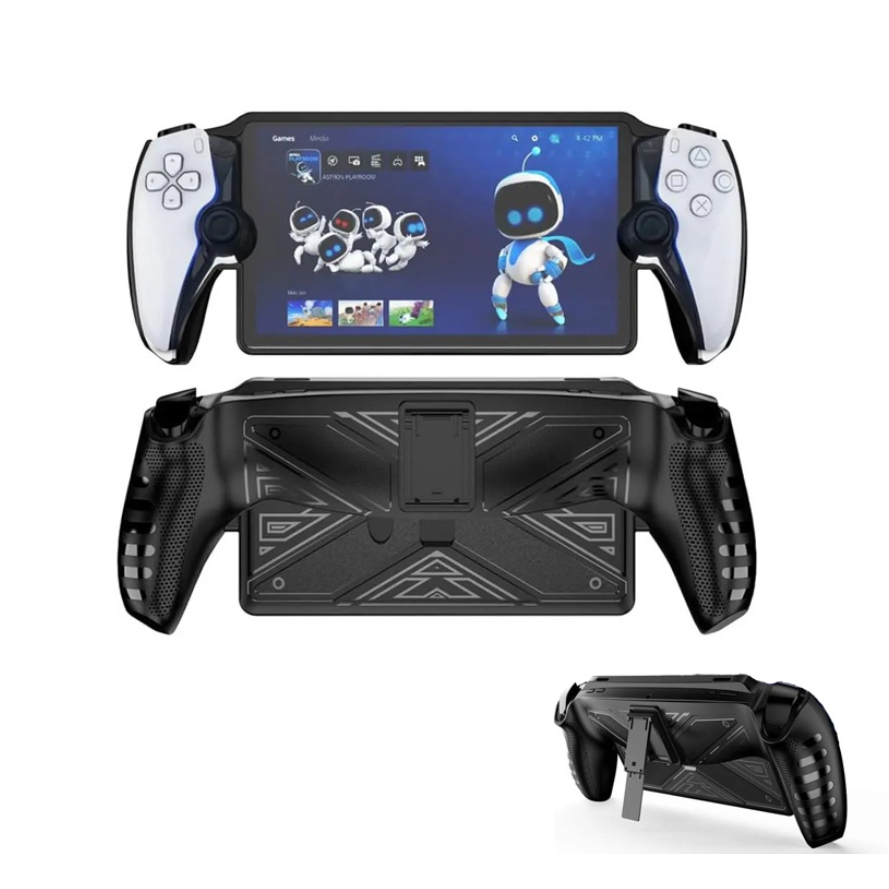 เคส PS Portal แบบนิ่ม TPU CASE พร้อมขาตั้ง กันกระแทก สําหรับ PlayStation Portal