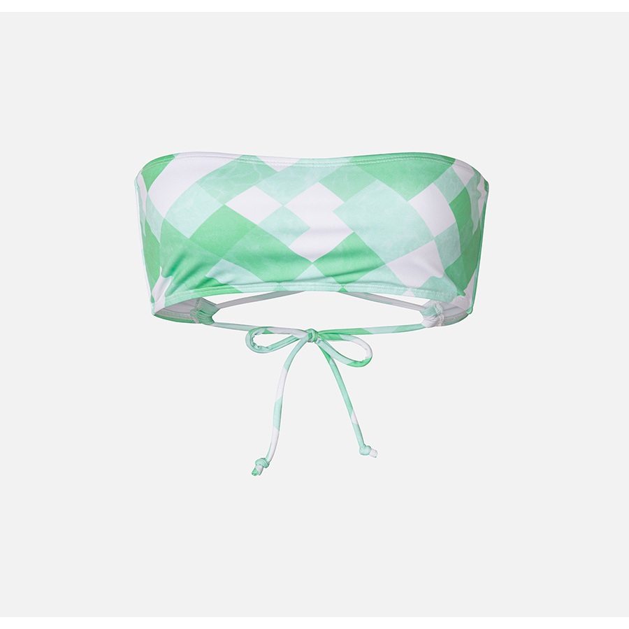 BARREL WOMEN MOVE BIKINI TOP GREEN/WHITE- บรา -3WT009W_U2GNWT