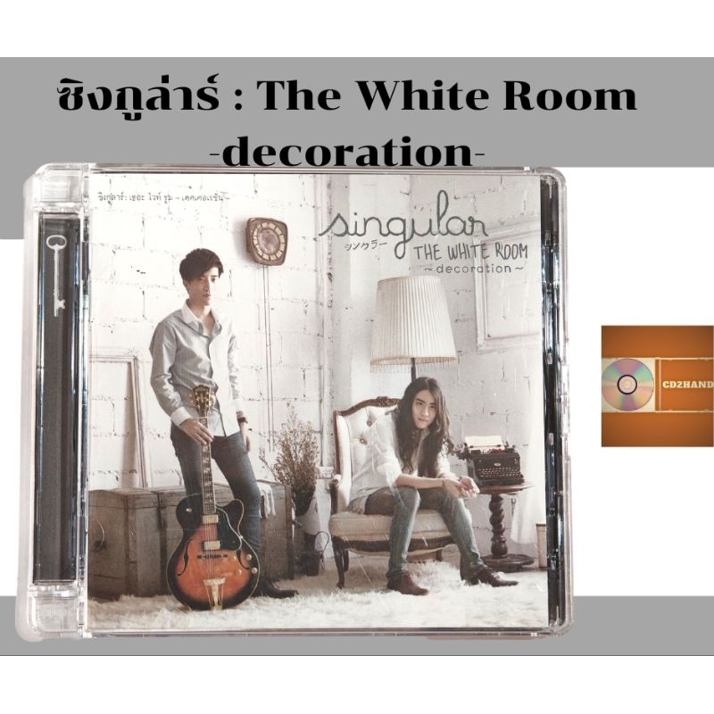 ซีดีเพลง cdอัลบั้มเต็ม ,Singular ซิงกูล่าร์ อัลบั้ม The White Room -decoration-  ค่าย sony music 