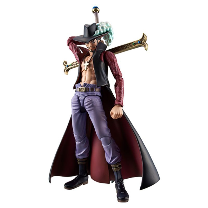 Megahouse - One Piece - Variable Action Heroes VAH ~ Dracule Mihawk (Reissue) [ Genuine authentic fi