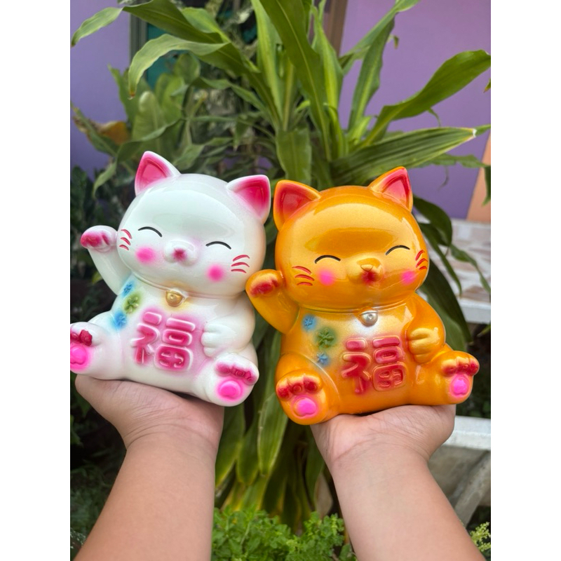 กระปุกออมสินน้องแมว ‘น่ารัก‘ ไซต์M(แตกเสียหายเปลี่ยนตัวใหม่ให้ฟรี)