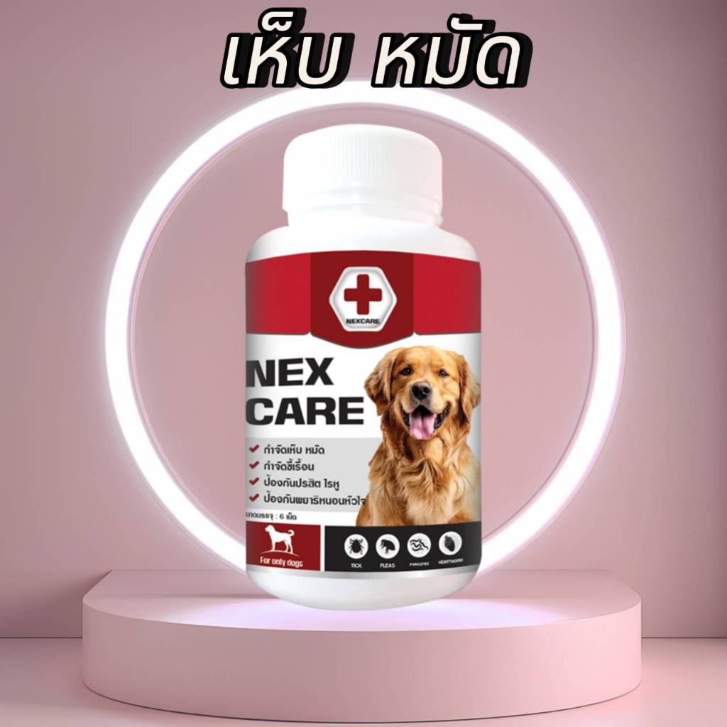 ซื้อ NEXCARE เสริมอาหารสัตว์เลี้ยง สร้างภูมิ ดูแลผิวสุนัข เห็บ-หมัด เกา คัน สูตรสุนัข