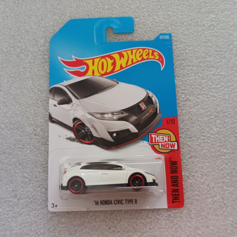 Hotwheels honda civic type r ยับมุม