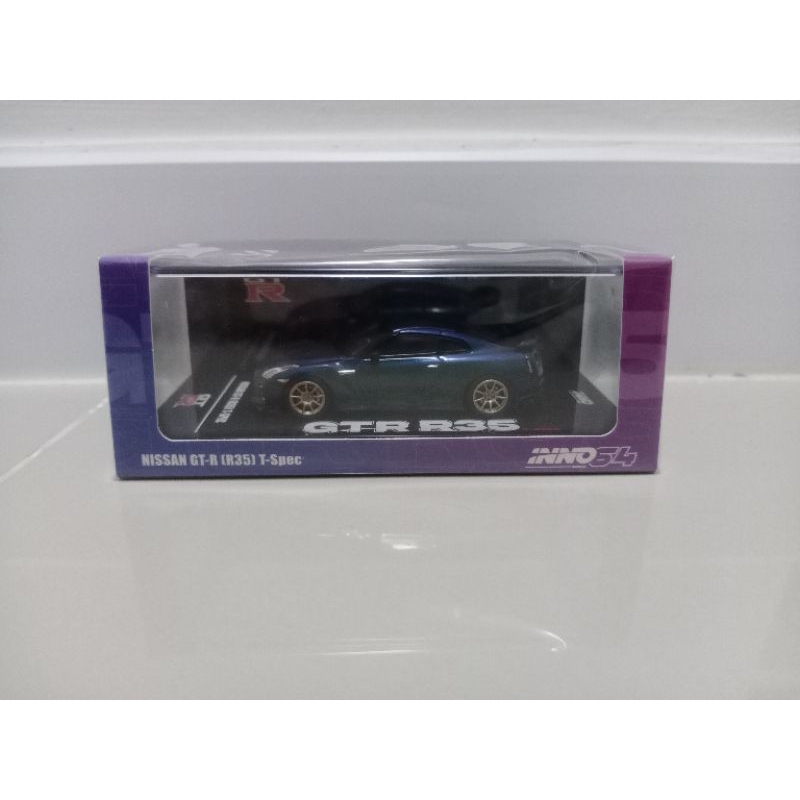 Nissan skyline R35 T Spec Midnight Purple งานINNO64 model