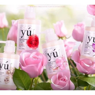*400ml.* Yu Oriental Natural Herb สัตว์เลี้ยงแชมพูเจลอาบน้ำ
