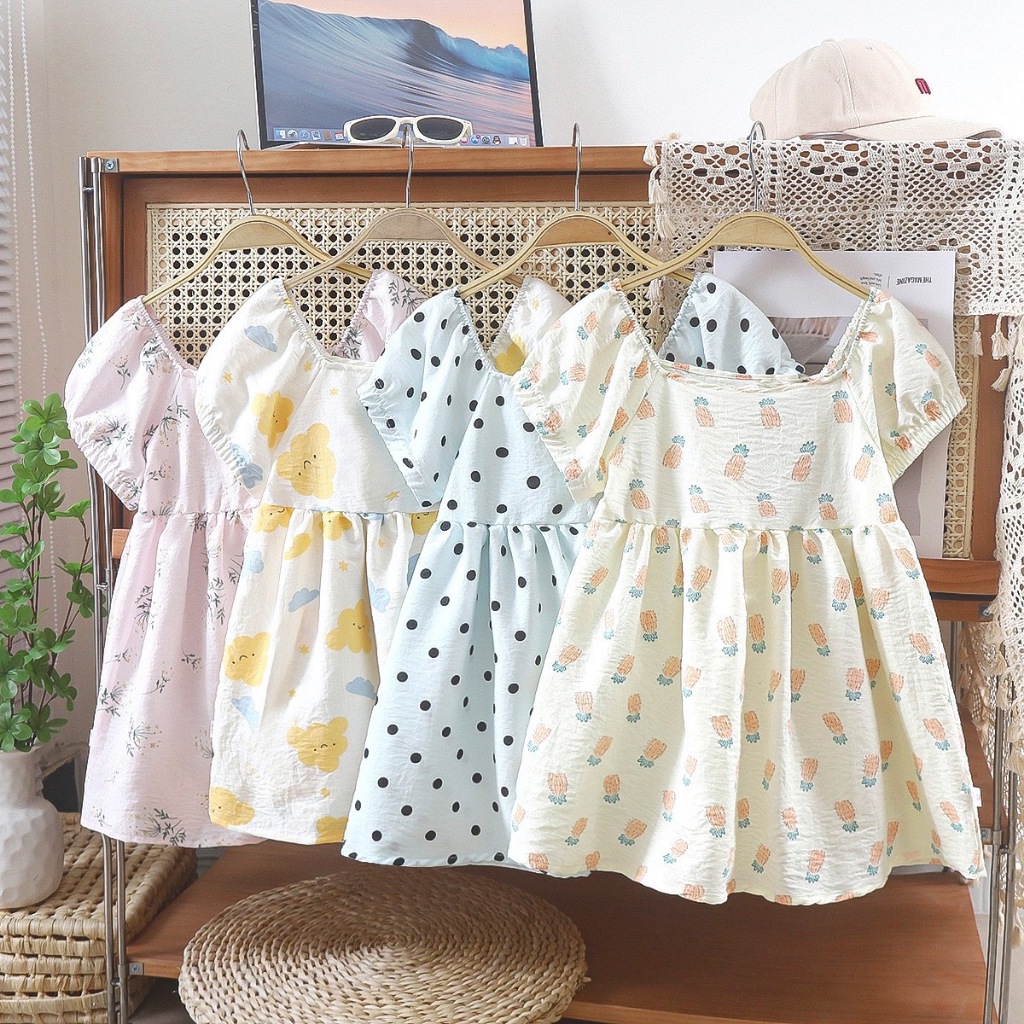 พร้อมส่ง ชุดเจ้าหญิงเด็ก สไตล์ญี่ปุ่น ลายน่ารักๆ
