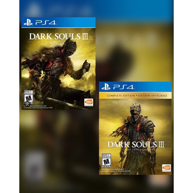 แผ่น PS4 เกม DARK SOULS 3 มีสต็อคพร้อมส่ง [ มือ 2 ]