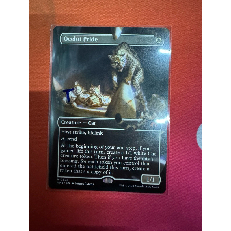 MTG Modern Horizons 3 Variants: Ocelot Pride (0322 - Borderless)