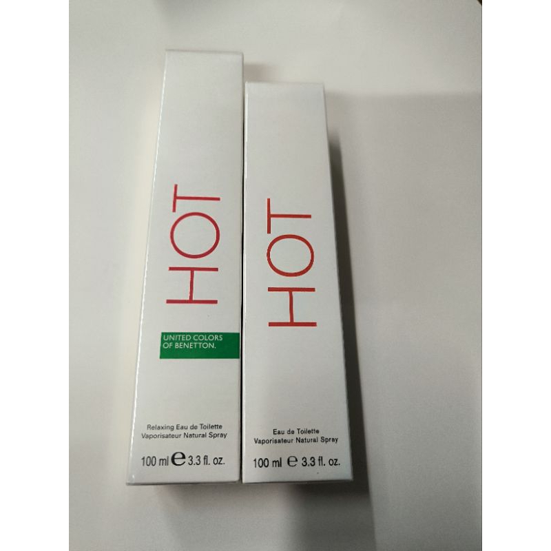 น้ำหอมแท้ BENETON HOT /COLD EDTขนาด 100ml.
