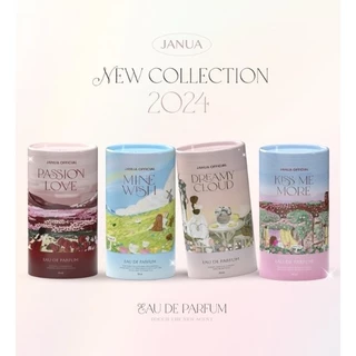 น้ำหอม แจนยัวร์ Janua Kiss Me More Passion Love Dreamy - 4กลิ่นใหม่ กลิ่นหอม แจนยัวร์ ติดทนนาน 30ml.