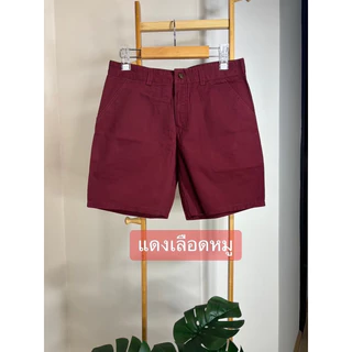 กางเกงขาสั้นความยาว16นิ้ Cotton100%ผ้านุ่มใส่สบาย