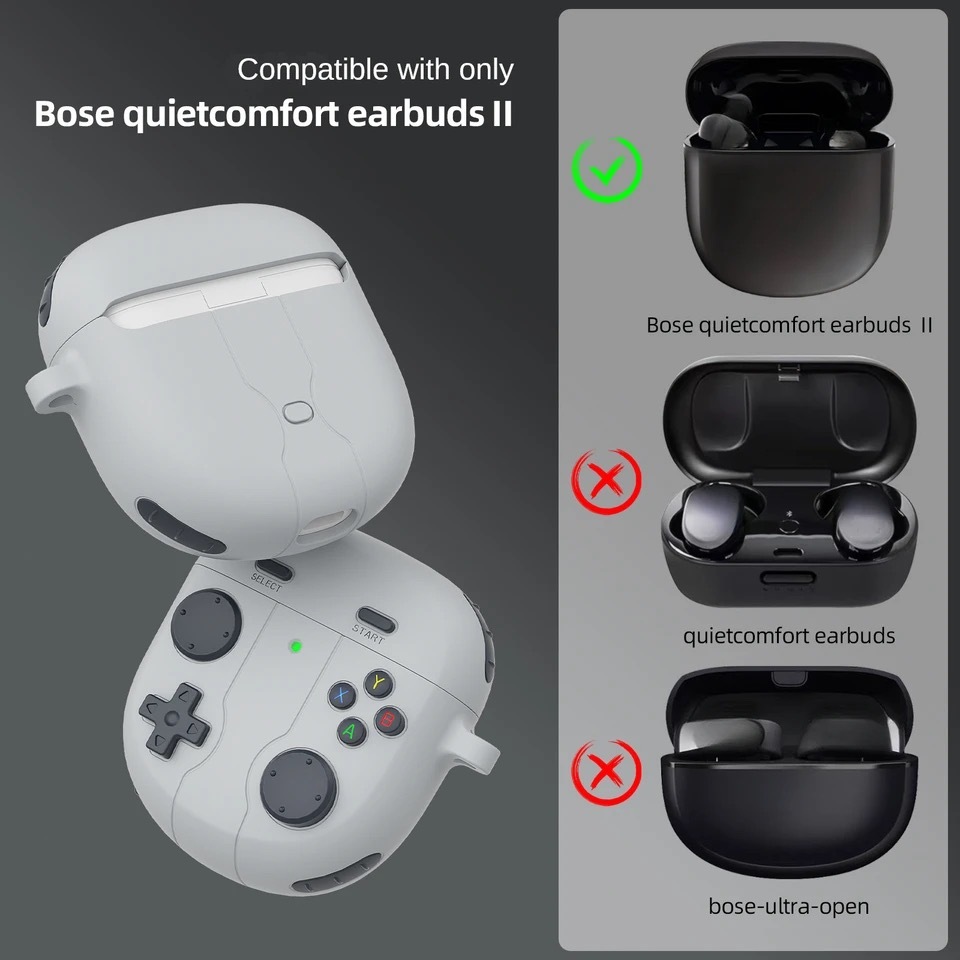 เคส Bose QuietComfort Earbuds II / Ultra เคสซิลิโคน น่ารัก ป้องกันการะแทก รูปที่ 2