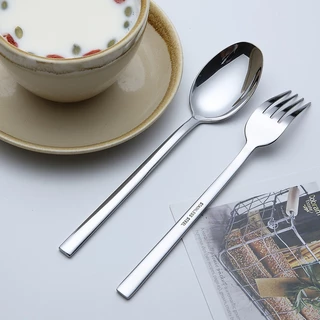 ShopAt.Two[ST-3110] ช้อนส้อม มีดสเต๊ก ช้อนสแตนเลส คุณภาพสูง stainless steel