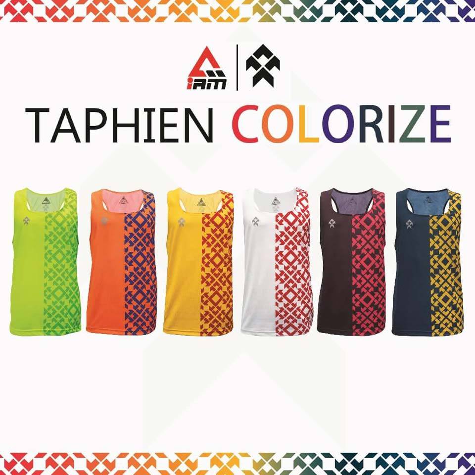เสื้อกล้ามวิ่งThapian Colorize Singlet MEN