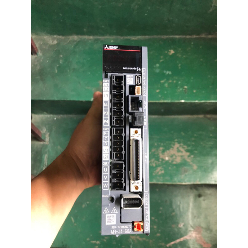 MR-J4-60A Mitsubishi Servo motor Drive นำเข้าจากญี่ปุ่น เทสแล้วใช้งานได้