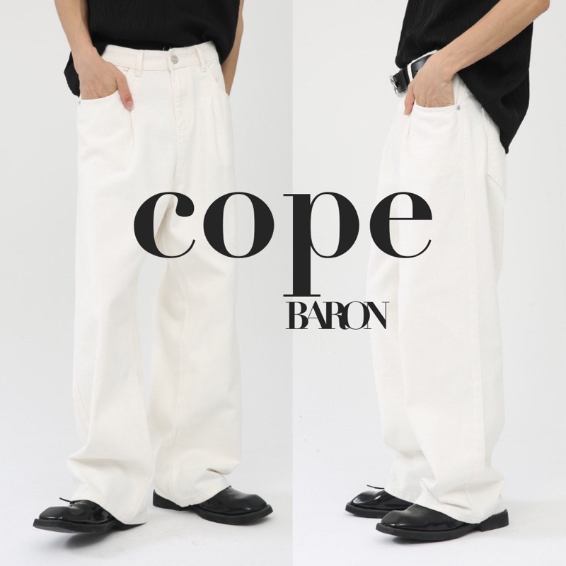 ส่งต่อกางเกงยีนส์ผู้ชายขากระบอกใหญ่แบรนด์ Baron bkk ไซส์ m