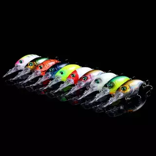 เหยื่อปลั๊ก 7.5cm 11g เหยื่อปลั๊กลอย floating เหยื่อปลอม เหยื่อตีชะโด R137