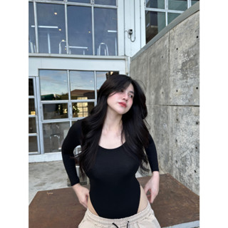 🌈🌈topdeeshop🌈🌈บอดี้สูท สายเดี่ยว เว้าช่วงหลัง📮เป้าแกะได้ มีก…