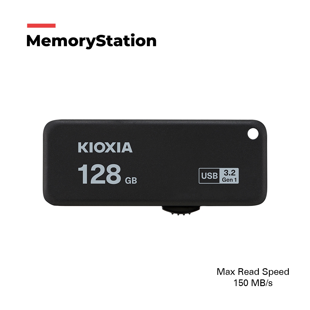 KIOXIA U365 USB3.2 128GB ความเร็วการอ่านสูงสุด 150MB/s