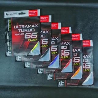 เอ็นแบดมินตัน Felet Ultramax Turbo Nano 66 Plus+ (0.66มม.) สินค้าลิขสิทธิ์แท้ 100%