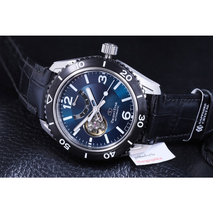 นาฬิกา Orient Star Sports Semi Skeleton รุ่น RE-AT0104E