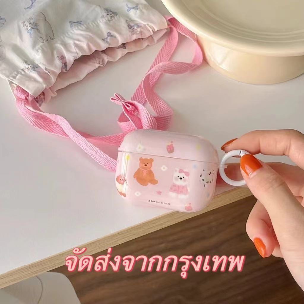 จัดส่งภายใน24ชั่วโม เคส for Airpods 3 2 1 pro2 pro เปลือกนิ่ม การป้องกันการตก ซิลิโคนนิ่ม Soft Case Airpod gen3 2021