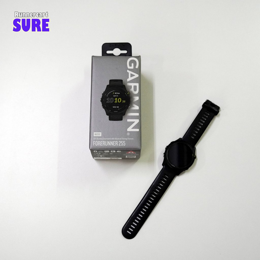 SURE_GARMIN FORERUNNER 255 MUSIC(BLACK) นาฬิกาวิ่งมือสอง