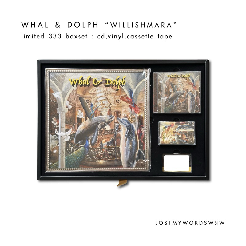 whal & dolph "WILLISHMARA" BOX SET / vinyl , cd , cassette tape